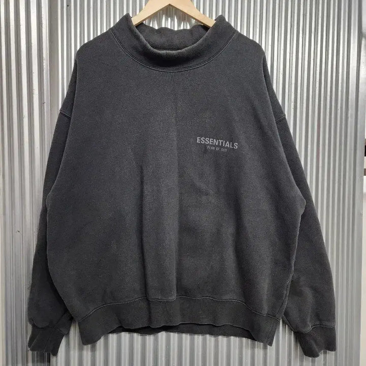 [BUNJANG] Fear of God Essentials Mock Neck Sweatshirt / (M) 피어오브갓 에센셜 모크넥 맨투맨 4.9