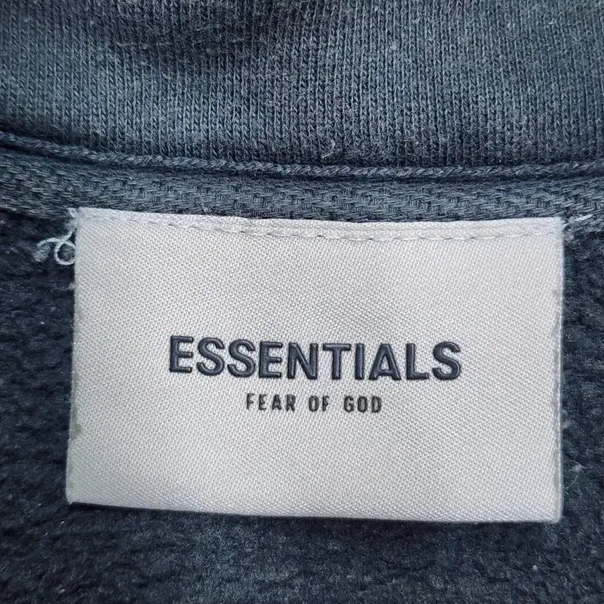 [BUNJANG] Fear of God Essentials Mock Neck Sweatshirt / (M) 피어오브갓 에센셜 모크넥 맨투맨 4.9