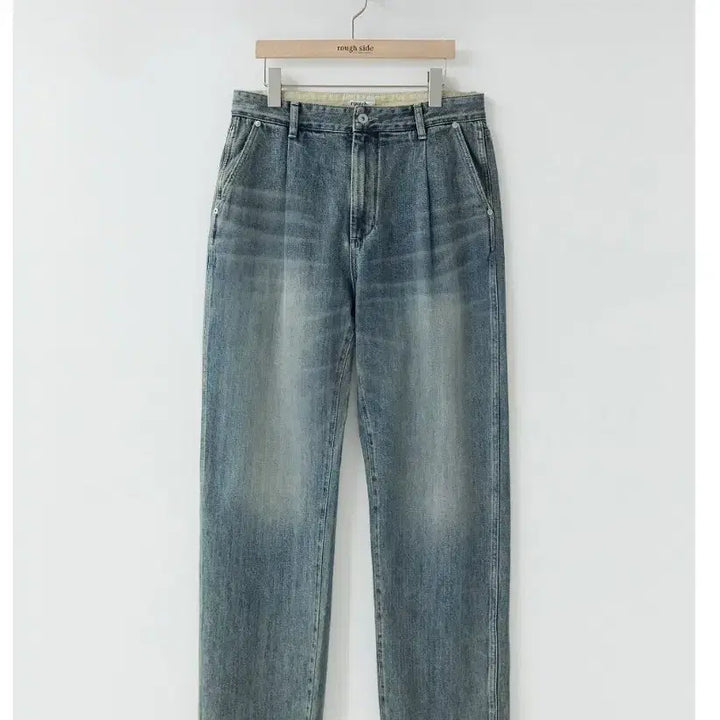 [BUNJANG] Roughside 25FW Drape Denim Light Blue / 러프사이드 25fw 드레이프데님 라이트블루