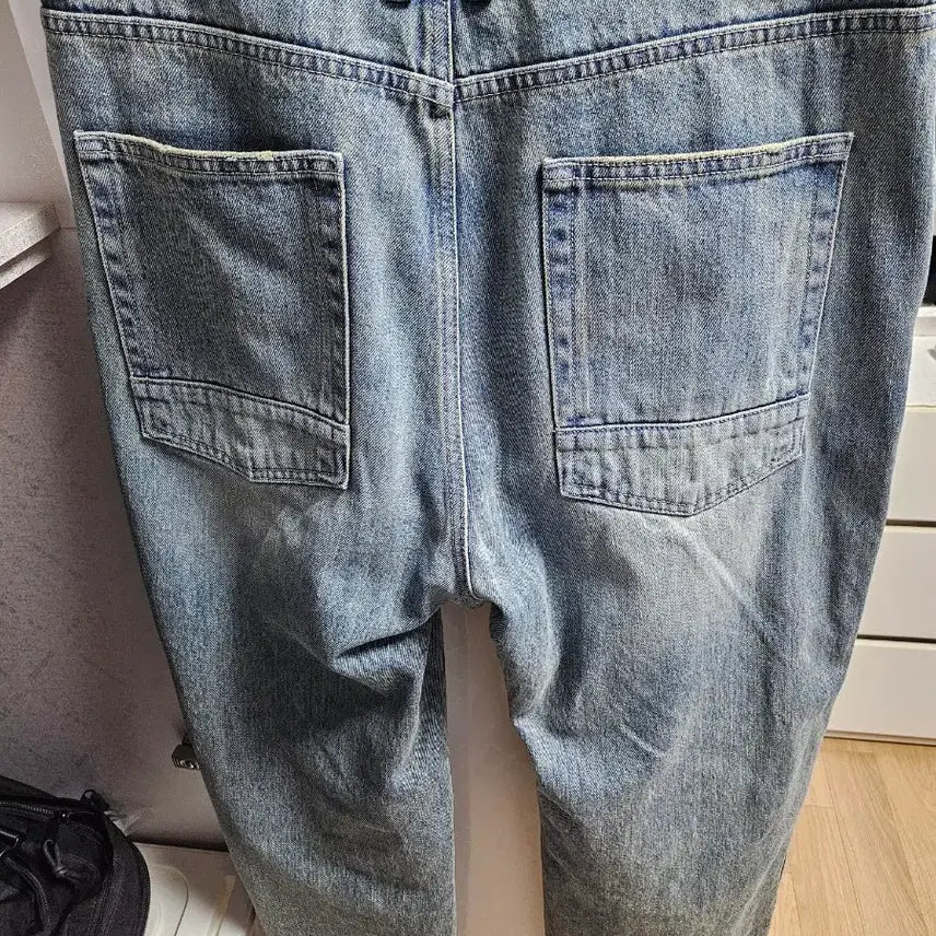 [BUNJANG] Roughside 25FW Drape Denim Light Blue / 러프사이드 25fw 드레이프데님 라이트블루