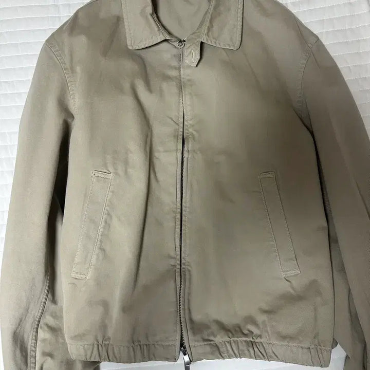[BUNJANG] Zara Washed Cotton Regular Fit Jacket Beige M / 자라 레귤러 핏 워싱 코튼 재킷 베이지 m사이즈 팝니다