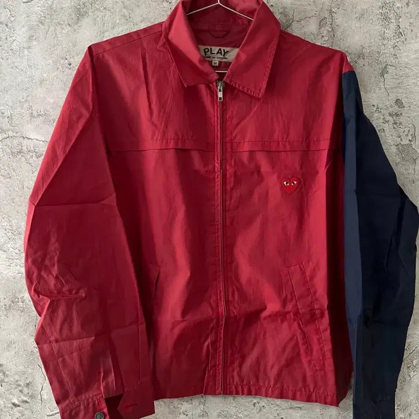 [BUNJANG] Comme des Garçons Colorblock Jacket / 꼼데가르송 배색 자켓