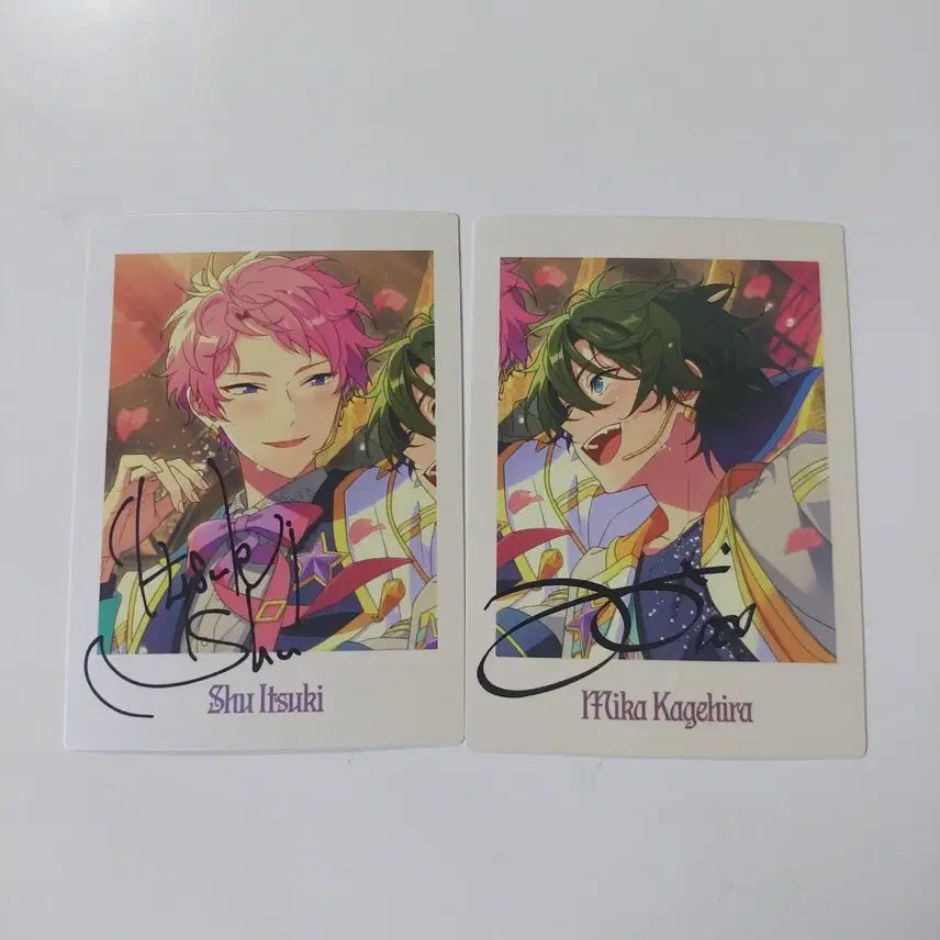 [BUNJANG] Ensemble Stars Valkyrie 10th Anniversary Photoshot Itski Shu &amp; Kagehira Mika Bundle Set / 앙스타 발키리 10주년 파샷츠 이츠키 슈 카게히라 미카 일괄