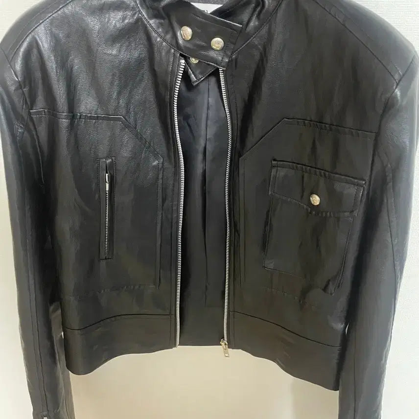 [BUNJANG] Bohemian Seoul Patch Biker Jacket / 보헤미안서울 패치바이커자켓