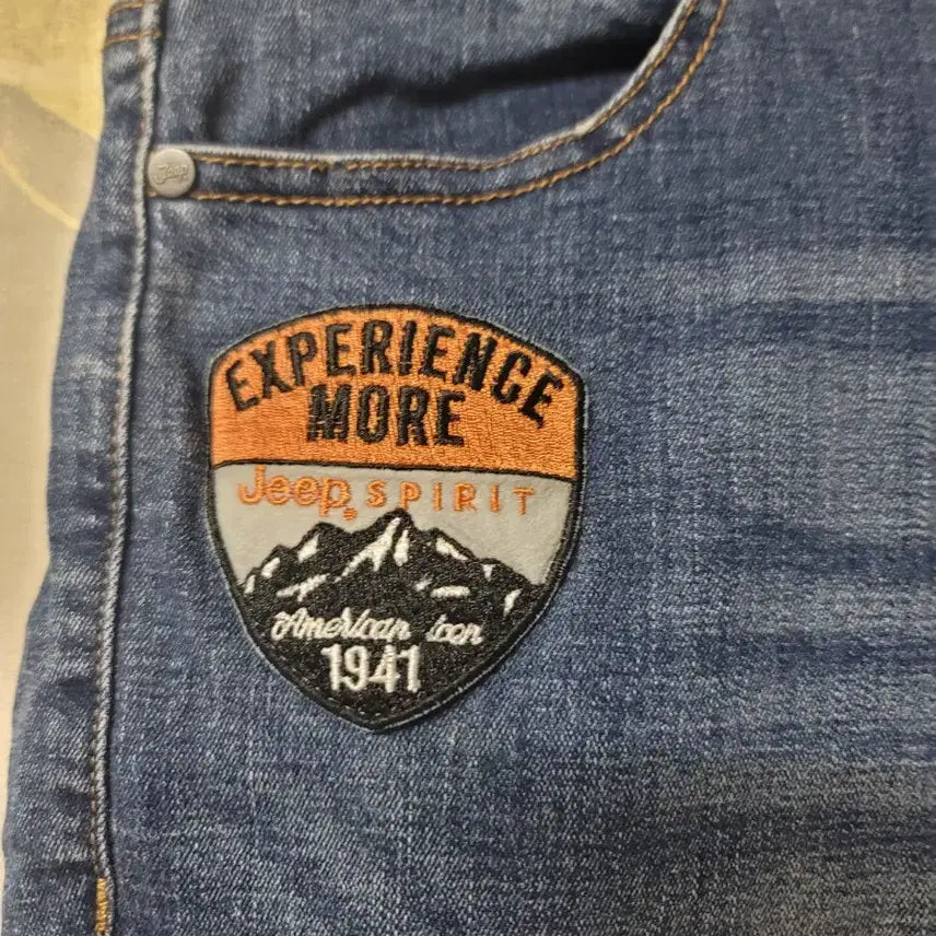 [BUNJANG] Jeep Patch Unisex Jeans / 지프 남녀 청바지 28~30