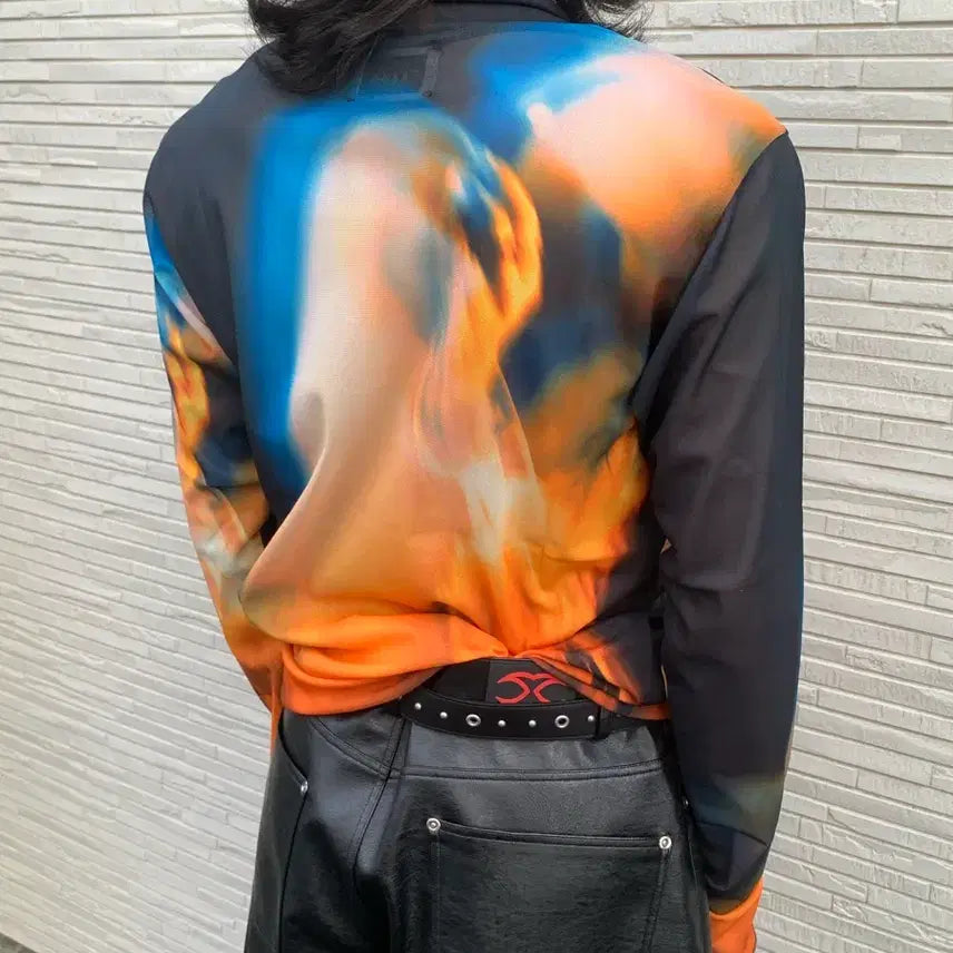 [BUNJANG] Mosaic Society Star Leather Pants / 모자이크 소사이어티 스타 레더팬츠