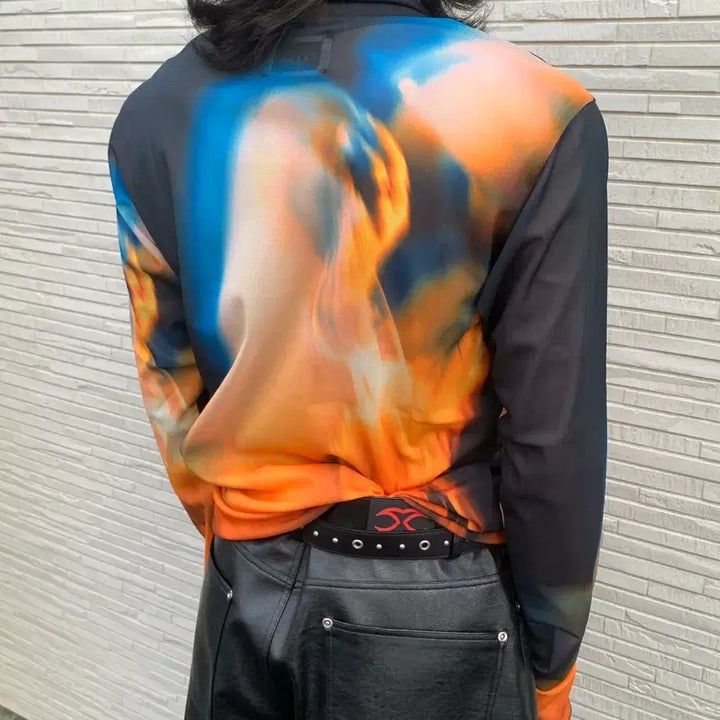 [BUNJANG] Mosaic Society Star Leather Pants / 모자이크 소사이어티 스타 레더팬츠