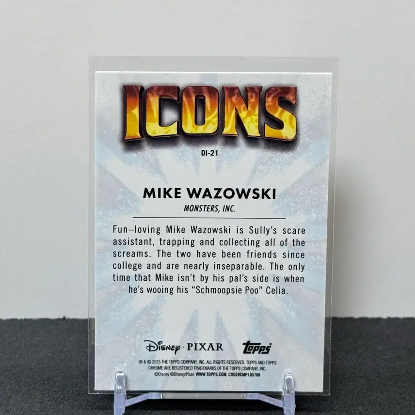 [BUNJANG] Topscrom Disney Mike Icons Card (