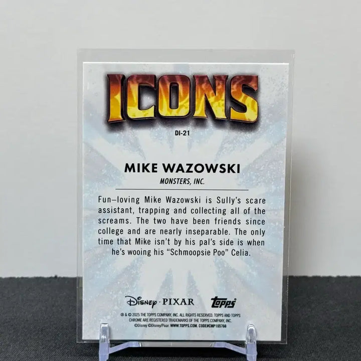 [BUNJANG] Topscrom Disney Mike Icons Card (