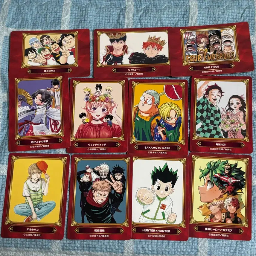 [BUNJANG] Jump Shop x Animate Special Collaboration Card / 2026 점프페어 애니메이트 특전 카드