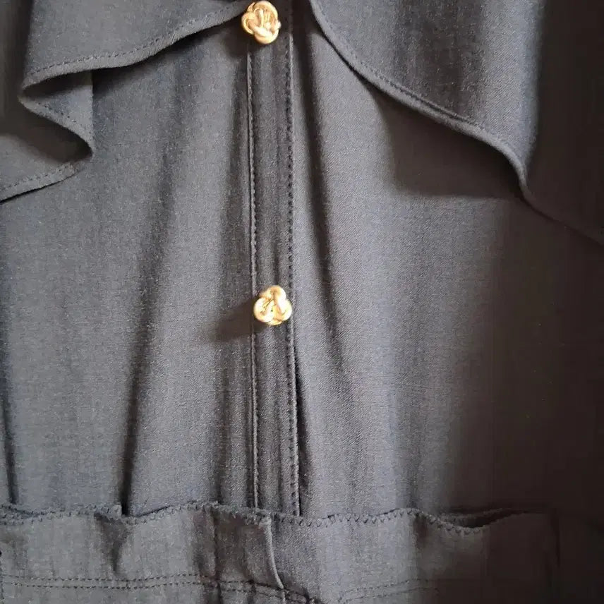 [BUNJANG] DEWL Ruffle Strap Jumpsuit / 듀엘 러플 스트랩 점프슈트