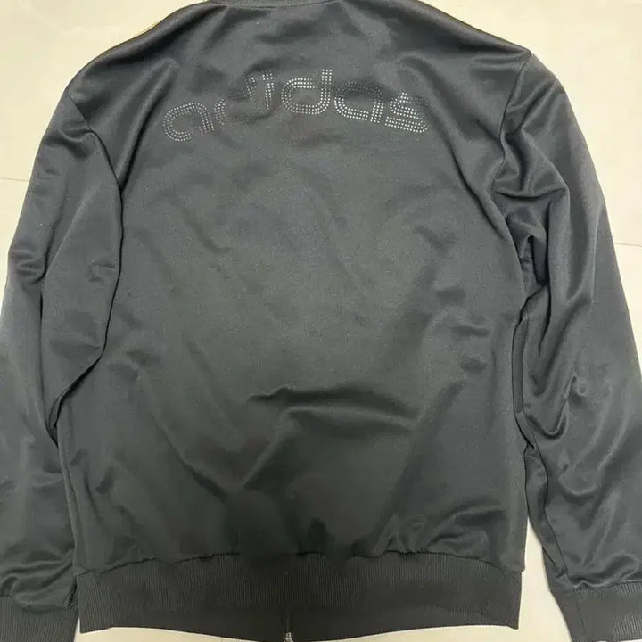 [BUNJANG] Adidas Black/Gold 3-Stripes Track Jacket / 아디다스 블랙/골드 삼선 트랙 자켓