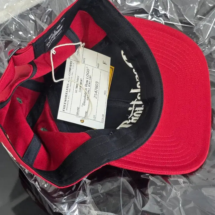 [BUNJANG] Freewheelers Desolation Collaboration Embroidered Cap / 프리휠러스 데솔레이션 로우 별주 자수 모자 벤트캡