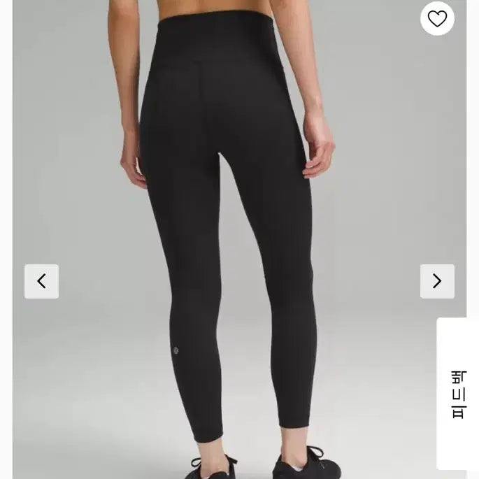 [BUNJANG] Lululemon Wonder Train High-Rise Tight 24" S Black / 룰루레몬 레깅스 원더 트레인 하이라이즈 타이츠 24" 블랙 S