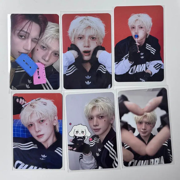 [BUNJANG] ATEEZ Yeosang Aniteez In Color Trading Card Set / 에이티즈 여상 애니티즈 인 컬러 트레카 세트 6장