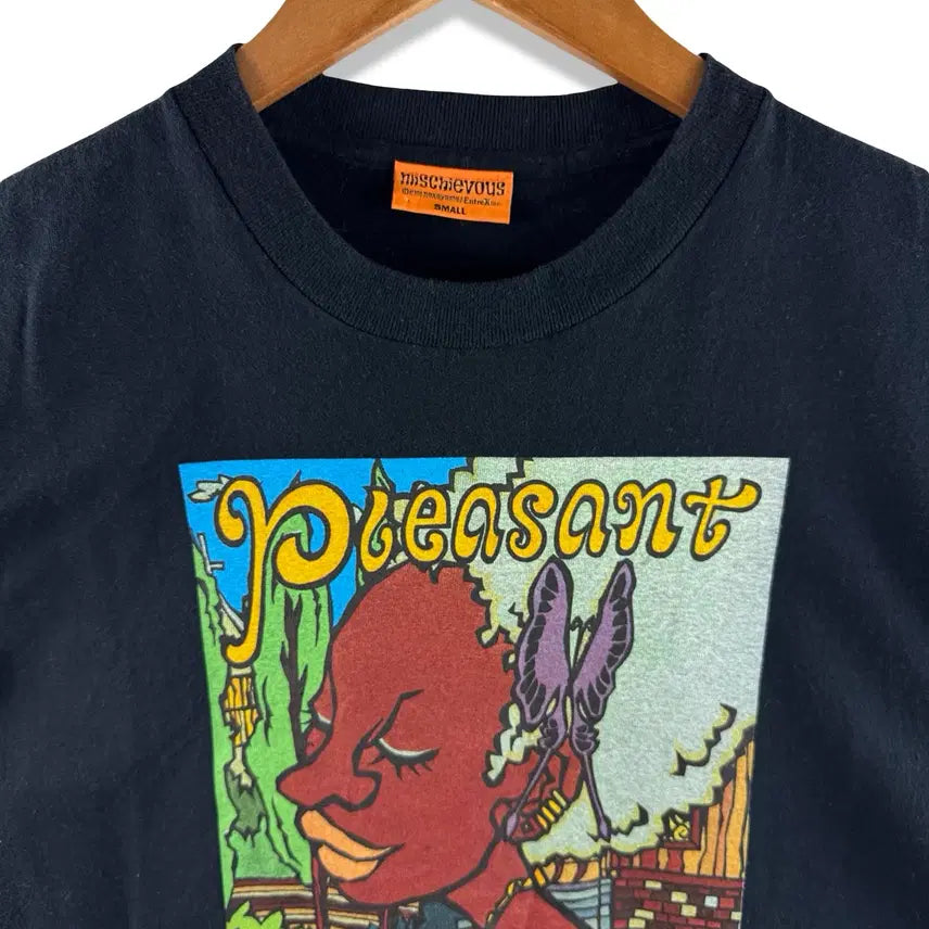 [BUNJANG] MISCHIEVOU Nakayama Emi T-shirt / MISCHIEVOU 나카야마 에미 티셔츠S3334