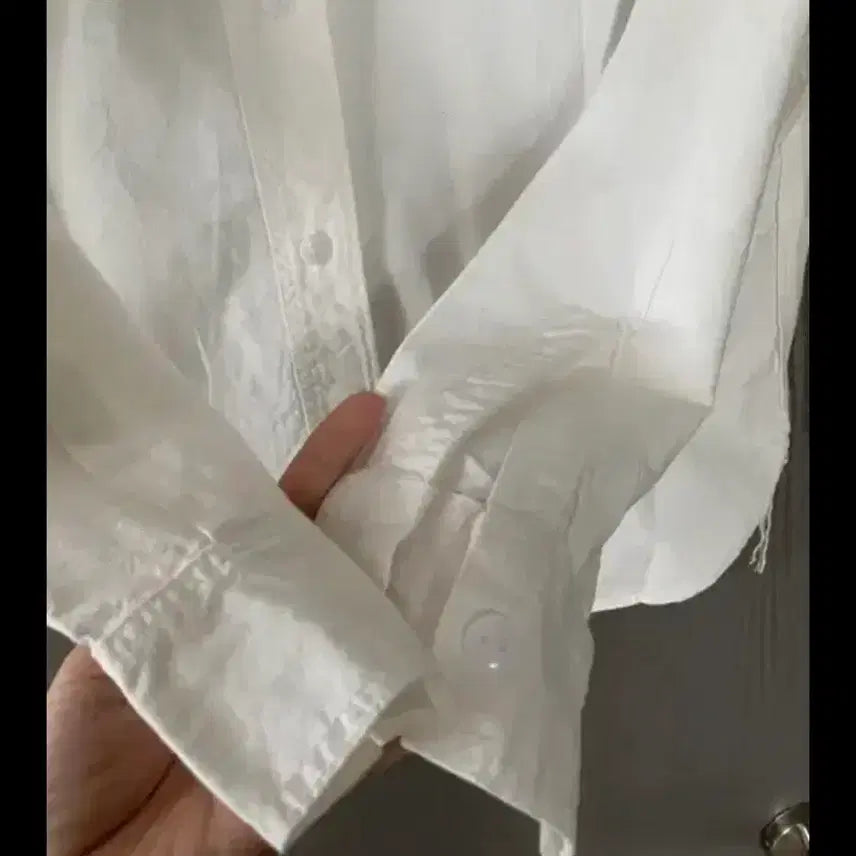 [BUNJANG] OrSlow White Chambray Shirt Size 2 / 오어슬로우 화이트 샴브레이 2
