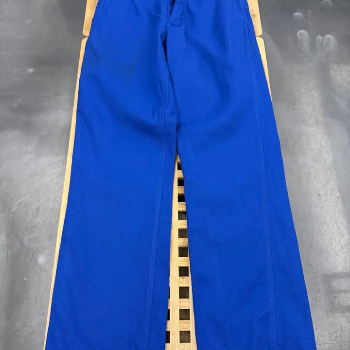 [BUNJANG] Vintage Washed Blue French Work Pants / OLD VINTAGE WASHED BLUE FRENCH 프렌치워크팬츠