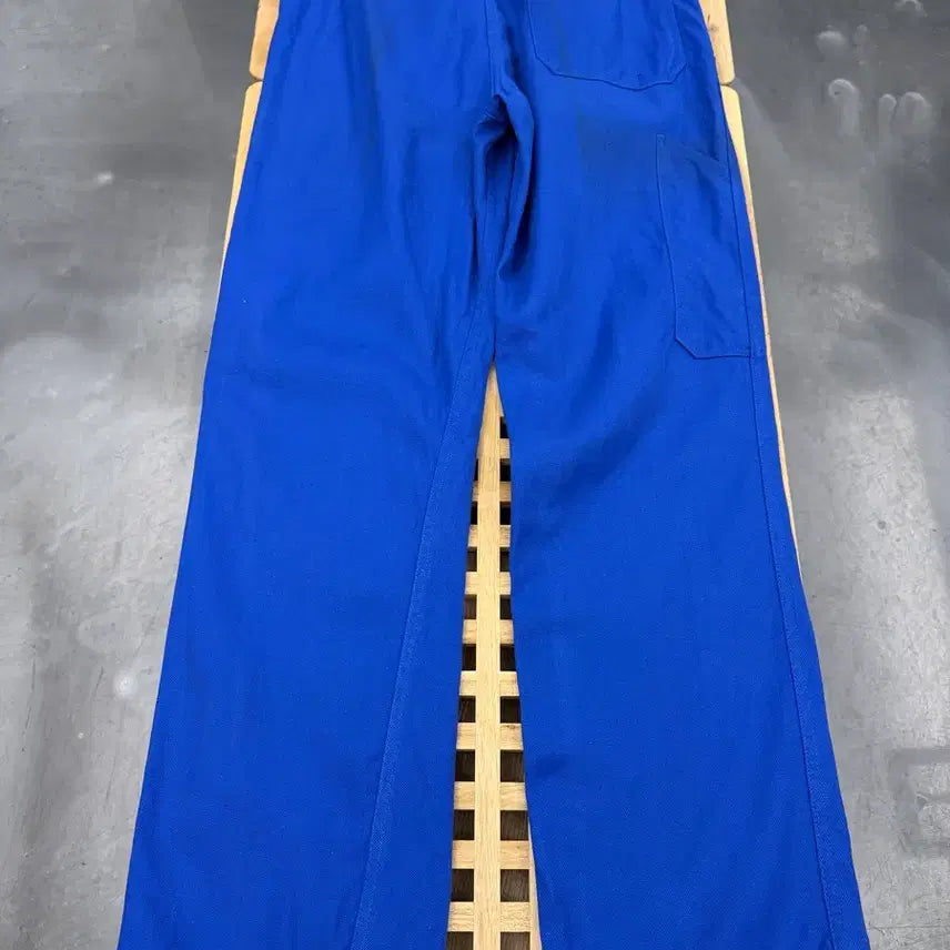 [BUNJANG] Vintage Washed Blue French Work Pants / OLD VINTAGE WASHED BLUE FRENCH 프렌치워크팬츠