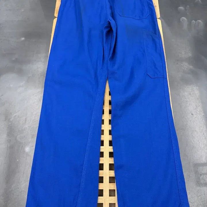 [BUNJANG] Vintage Washed Blue French Work Pants / OLD VINTAGE WASHED BLUE FRENCH 프렌치워크팬츠