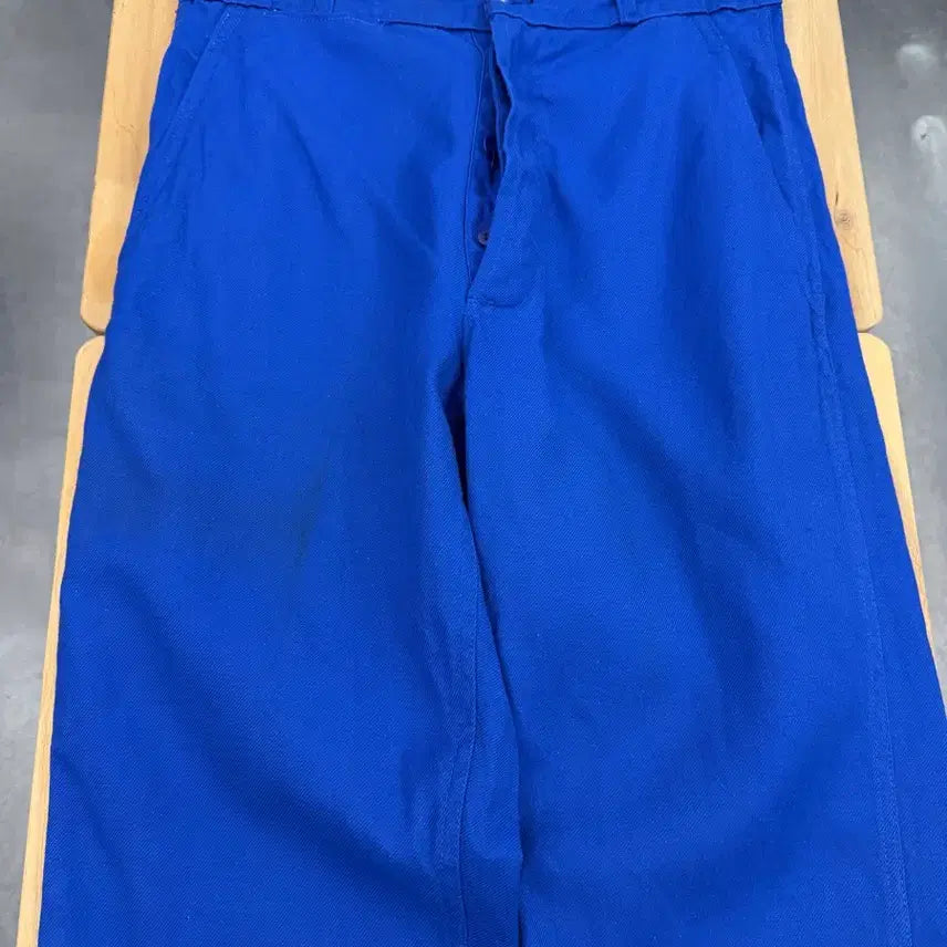 [BUNJANG] Vintage Washed Blue French Work Pants / OLD VINTAGE WASHED BLUE FRENCH 프렌치워크팬츠