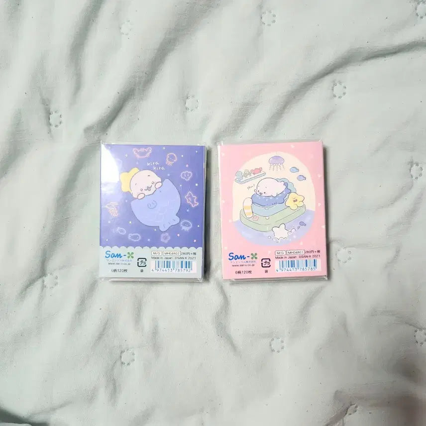 [SOLD OUT] (일괄) 산엑스 2021 마메고마 메모지 메모패드
