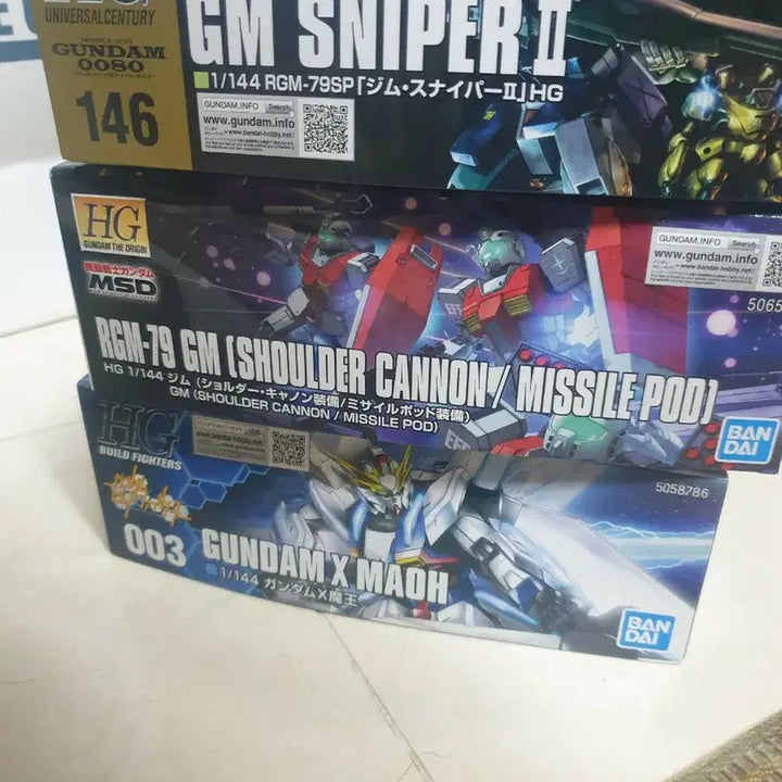 [BUNJANG] Moderoid Mazinger Zest &amp; HG Gundam Bundle Set / 모데로이드, HG건담 일괄