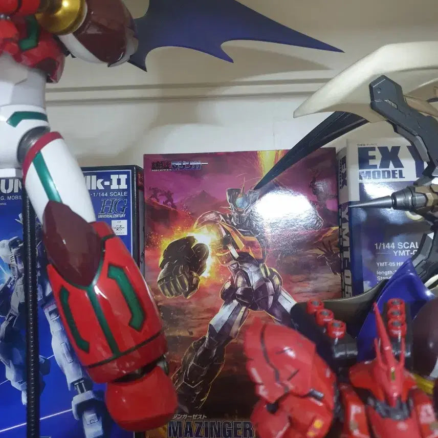 [BUNJANG] Moderoid Mazinger Zest &amp; HG Gundam Bundle Set / 모데로이드, HG건담 일괄