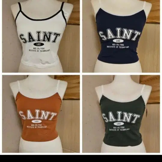 [BUNJANG] Saint Camisole Tank Top / [세인트 끈나시]캐미솔 나시티