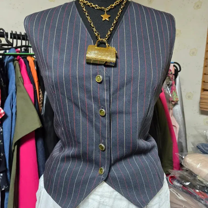 [BUNJANG] Striped Pattern Women&