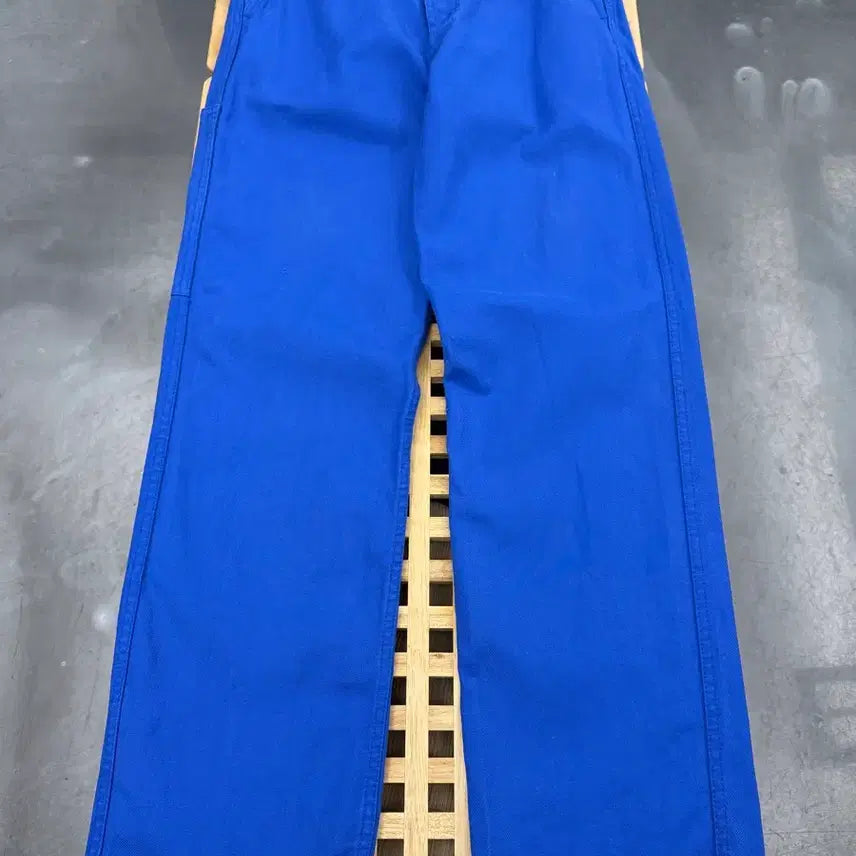 [BUNJANG] Vintage Washed Blue French Work Pants / OLD VINTAGE WASHED BLUE FRENCH 프렌치워크팬츠