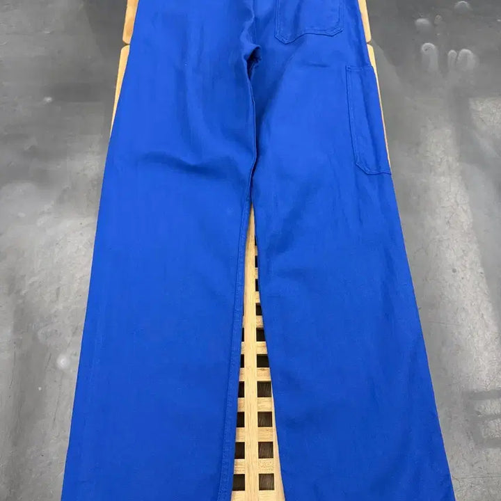 [BUNJANG] Vintage Washed Blue French Work Pants / OLD VINTAGE WASHED BLUE FRENCH 프렌치워크팬츠