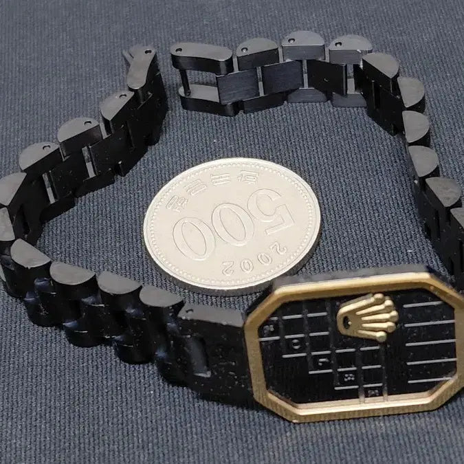 [BUNJANG] Black Style Metal Bracelet / 블랙 스타일 메탈팔찌  단품
