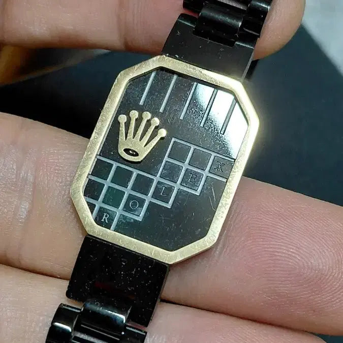 [BUNJANG] Black Style Metal Bracelet / 블랙 스타일 메탈팔찌  단품