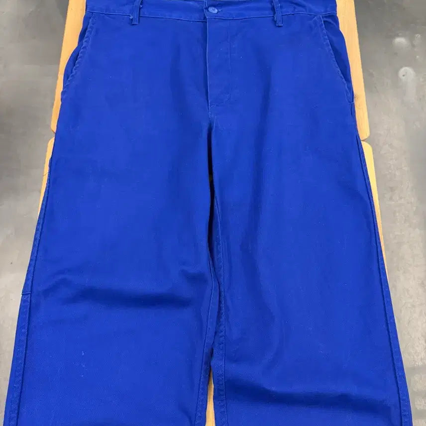 [BUNJANG] Vintage French Work Pants / OLD VINTAGE WASHED BLUE FRENCH 프렌치워크팬츠