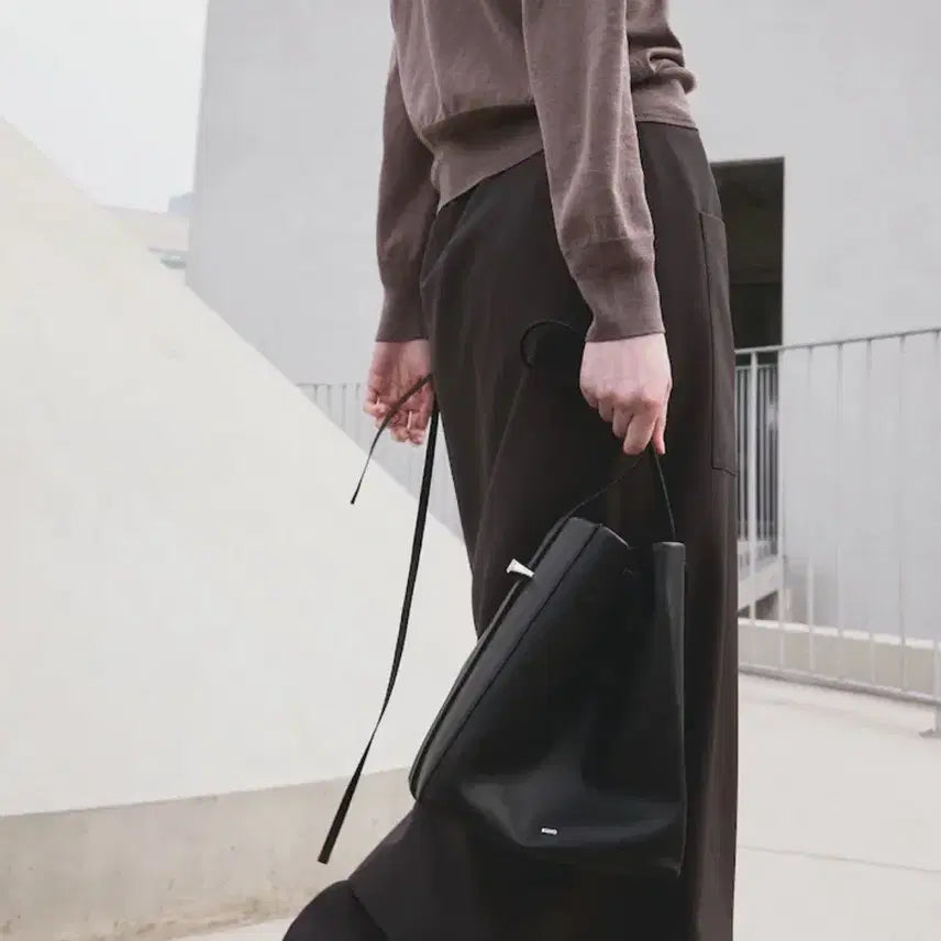 [BUNJANG] KUHO Leather Mini Shoulder Bag / 새상품) KUHO 구호 레더 미니 숄더백