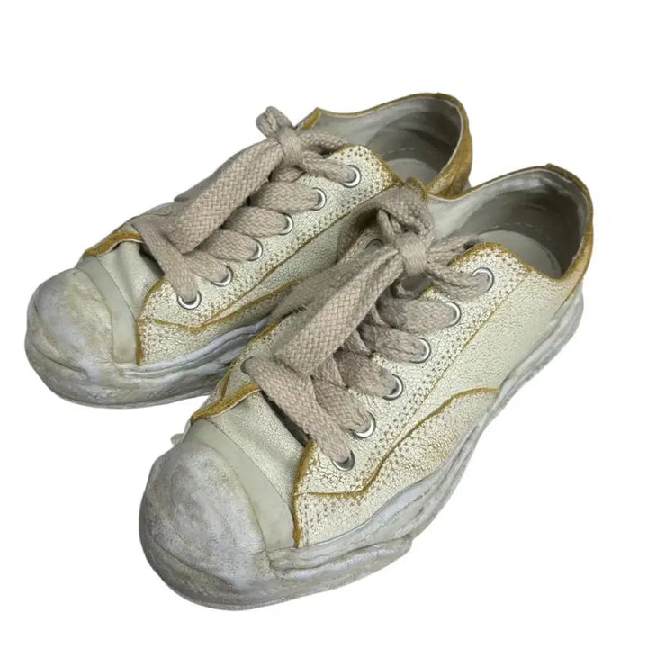 [BUNJANG] Maison Mihara Yasuhiro Hank Sole Leather Sneakers / 메종 미하라 야스히로 행크 260