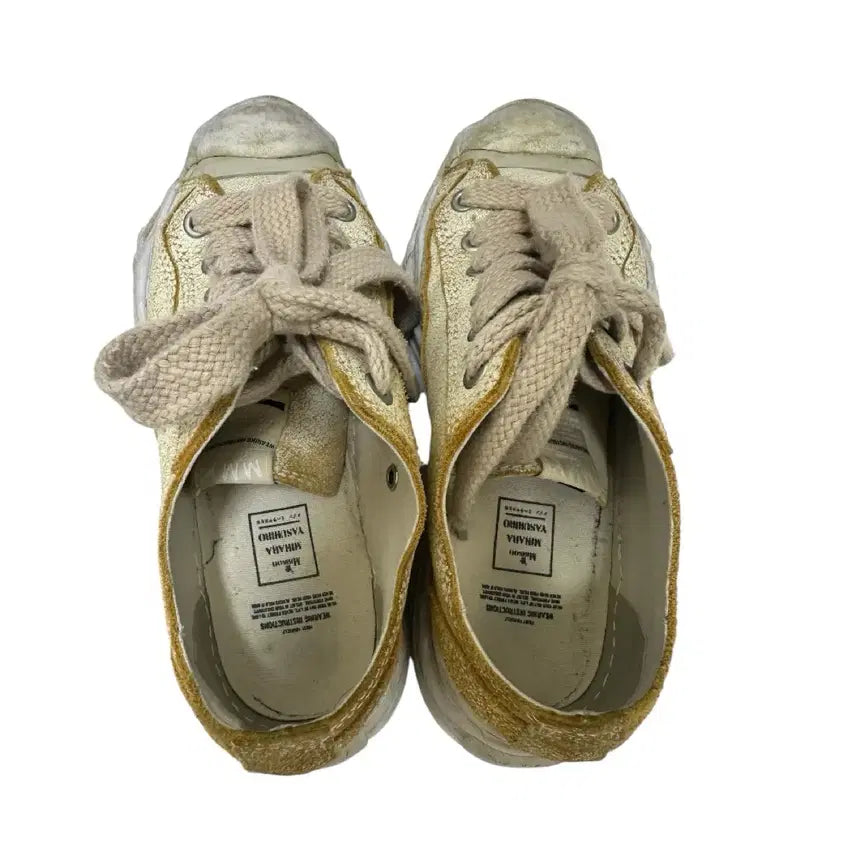 [BUNJANG] Maison Mihara Yasuhiro Hank Sole Leather Sneakers / 메종 미하라 야스히로 행크 260