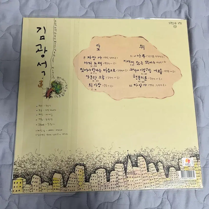 [BUNJANG] Kim Kwang Seok 3rd Album LP / 김광석 lp 3집