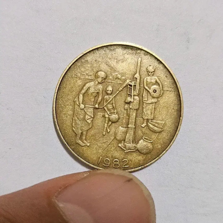 [BUNJANG] 1982 West African 10 Franc Coin / 서아프리카 1982년 10프랑 동전(외국주화)A15
