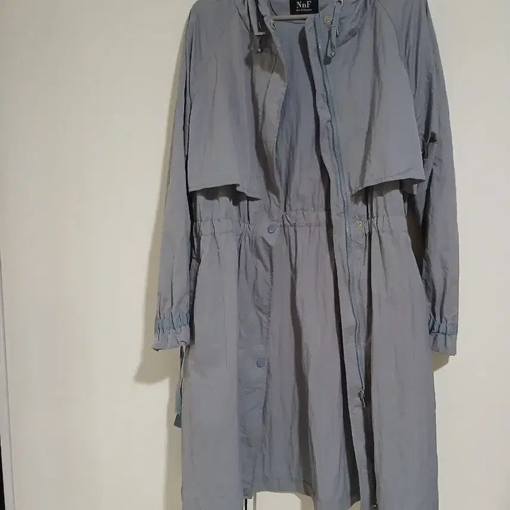 [BUNJANG] Hooded Long Trench Coat / 후드 롱 트렌치 코트 66~77  미착용