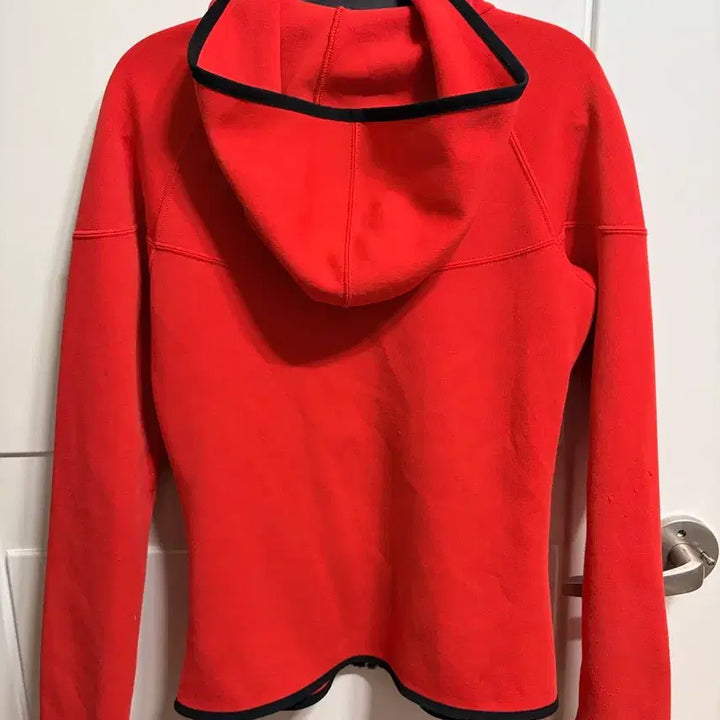 [BUNJANG] Nike Tech Fleece Zip-Up Hoodie Red Women&