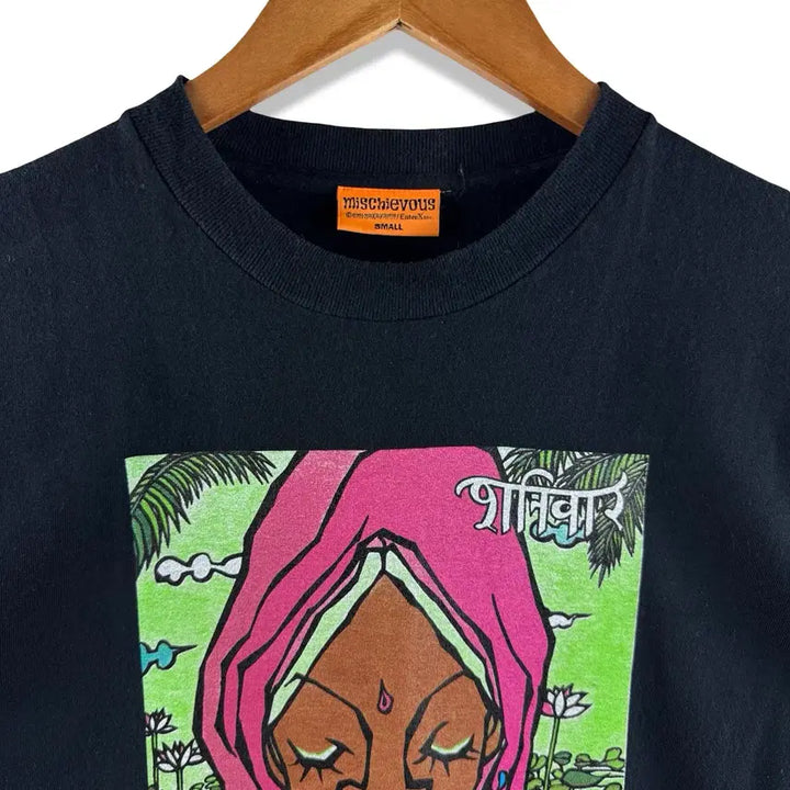 [BUNJANG] MISCHIEVOU Printing T-Shirt / MISCHIEVOU 프린팅 티셔츠3335