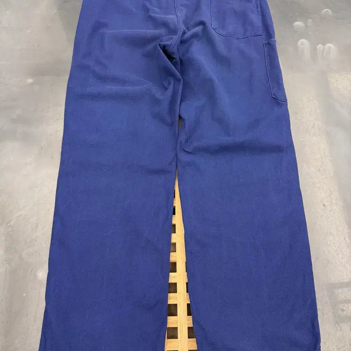 [BUNJANG] Vintage Washed Navy French Work Pants / OLD MODEL WASHED NAVY FRENCH 프렌치워크팬츠