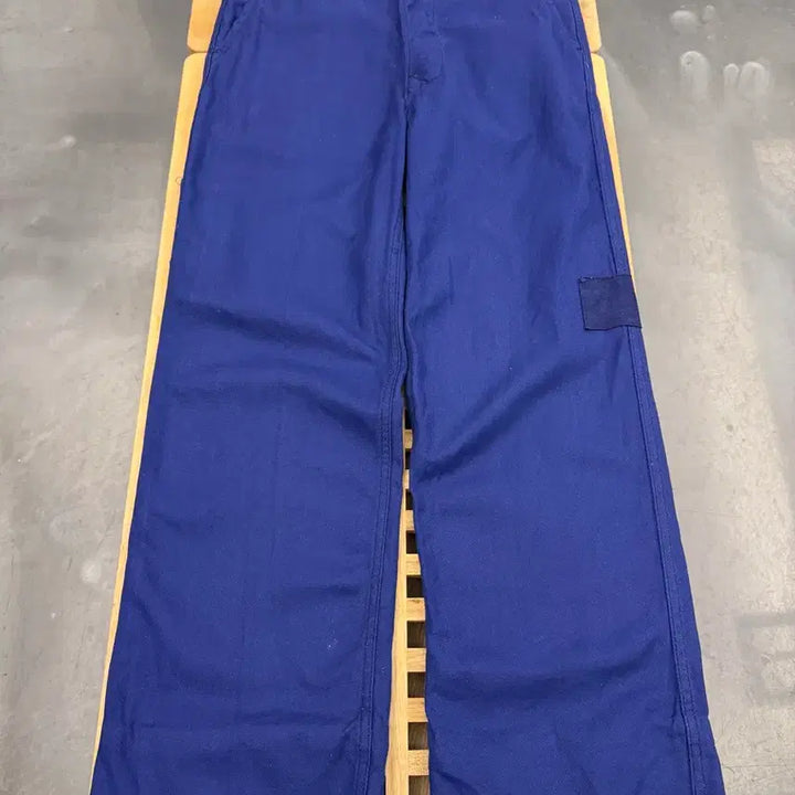 [BUNJANG] Vintage French Work Pants Navy Cotton Twill / OLD VINTAGE WASHED NAVY FRENCH 프렌치워크팬츠