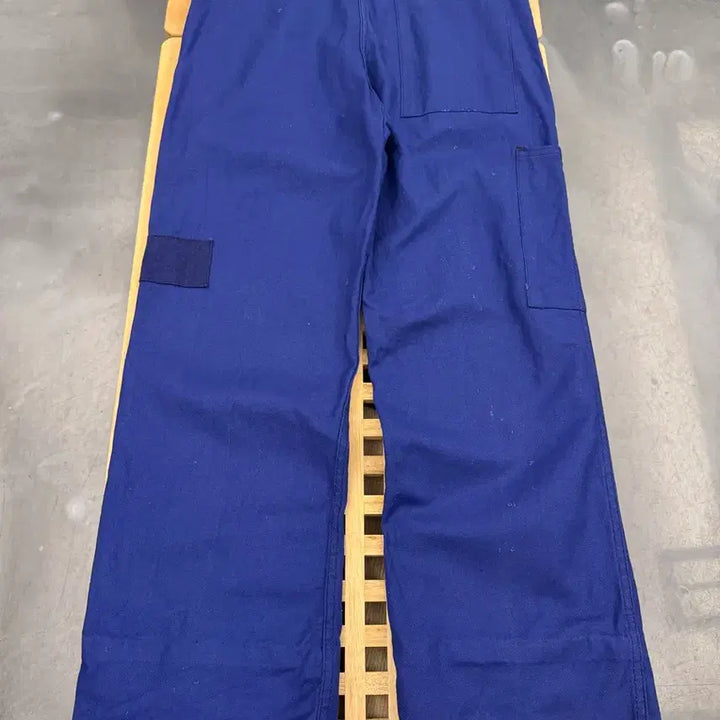 [BUNJANG] Vintage French Work Pants Navy Cotton Twill / OLD VINTAGE WASHED NAVY FRENCH 프렌치워크팬츠