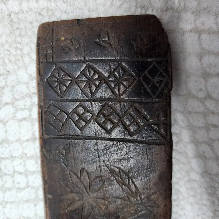 [BUNJANG] Joseon Dynasty Wooden Spool for Embroidery - Vintage Home Decor / 조선 나무실패  한글실패 원목공예