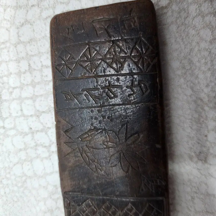 [BUNJANG] Joseon Dynasty Wooden Spool for Embroidery - Vintage Home Decor / 조선 나무실패  한글실패 원목공예