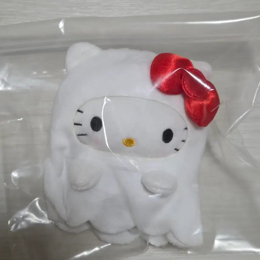 [BUNJANG] Hello Kitty Halloween Ghost Kitty Keychain / 할로윈 헬로키티 유령 키티 키링