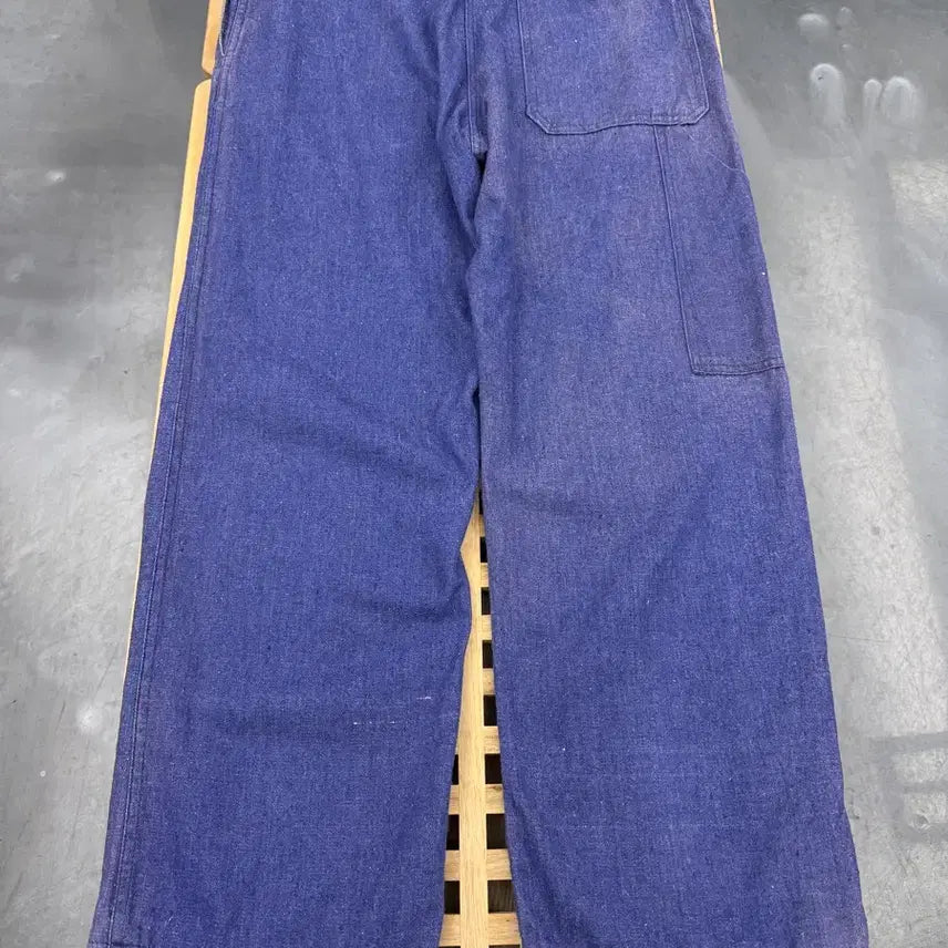 [BUNJANG] Faded Denim French Work Pants / FADED DENIM OLD VINTAGE FRENCH 프렌치워크팬츠